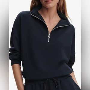 Varley Hawley Half-Zip Sweat Shirt XS
